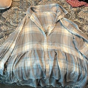 American eagle flannel with ruffled bottom